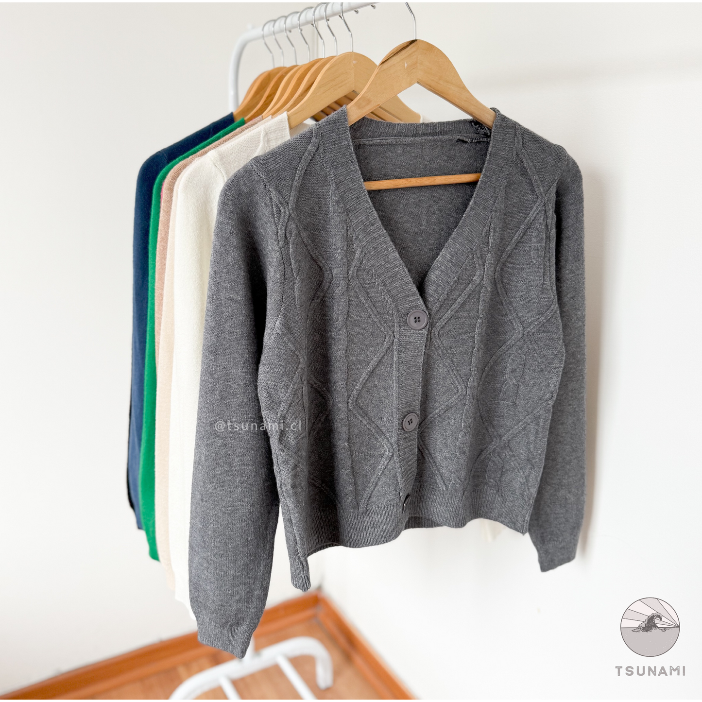 Cardigan rombos