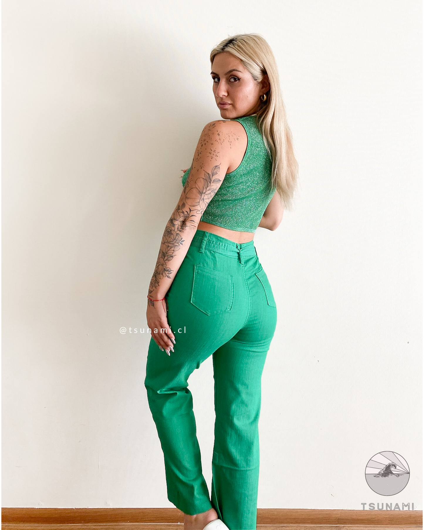 Pantalón con lazo