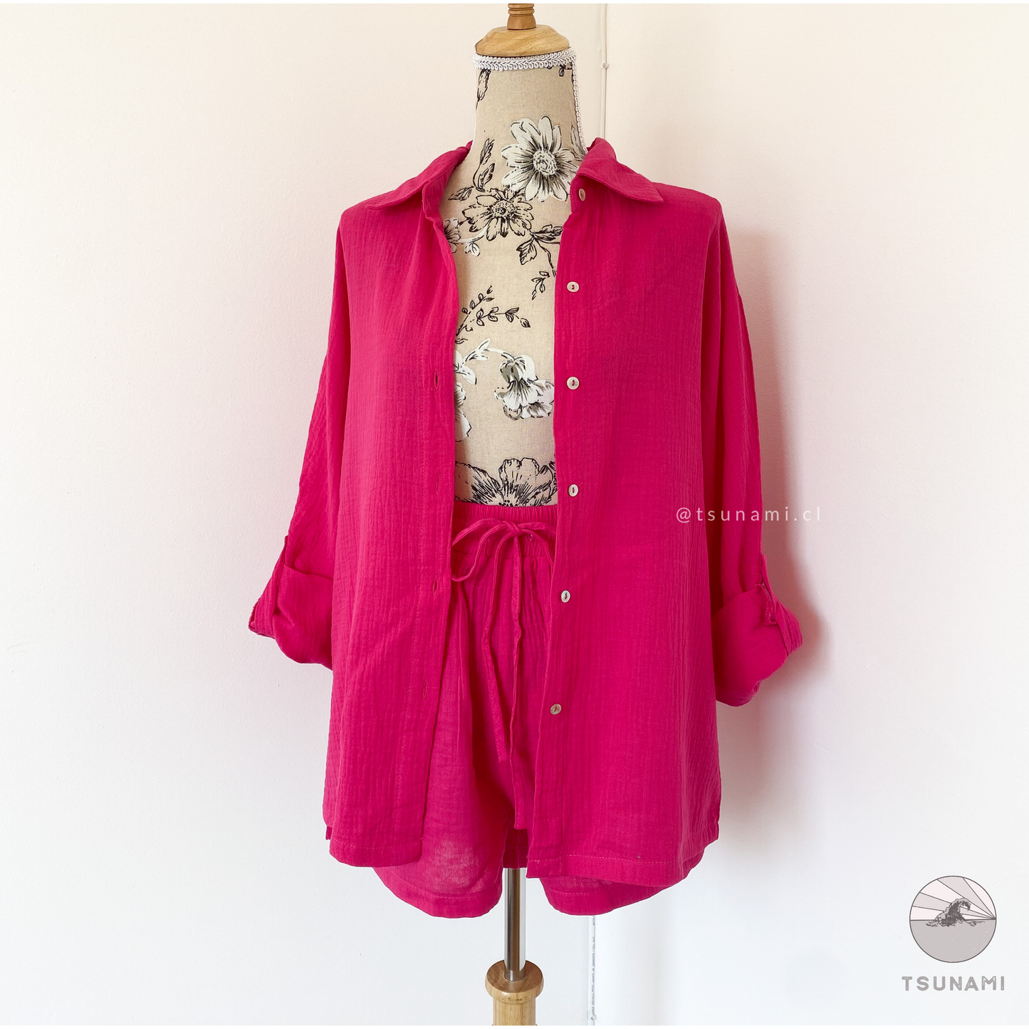 Conjunto camisa y short
