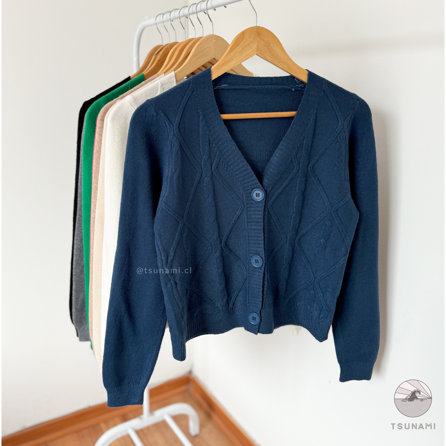 Cardigan rombos