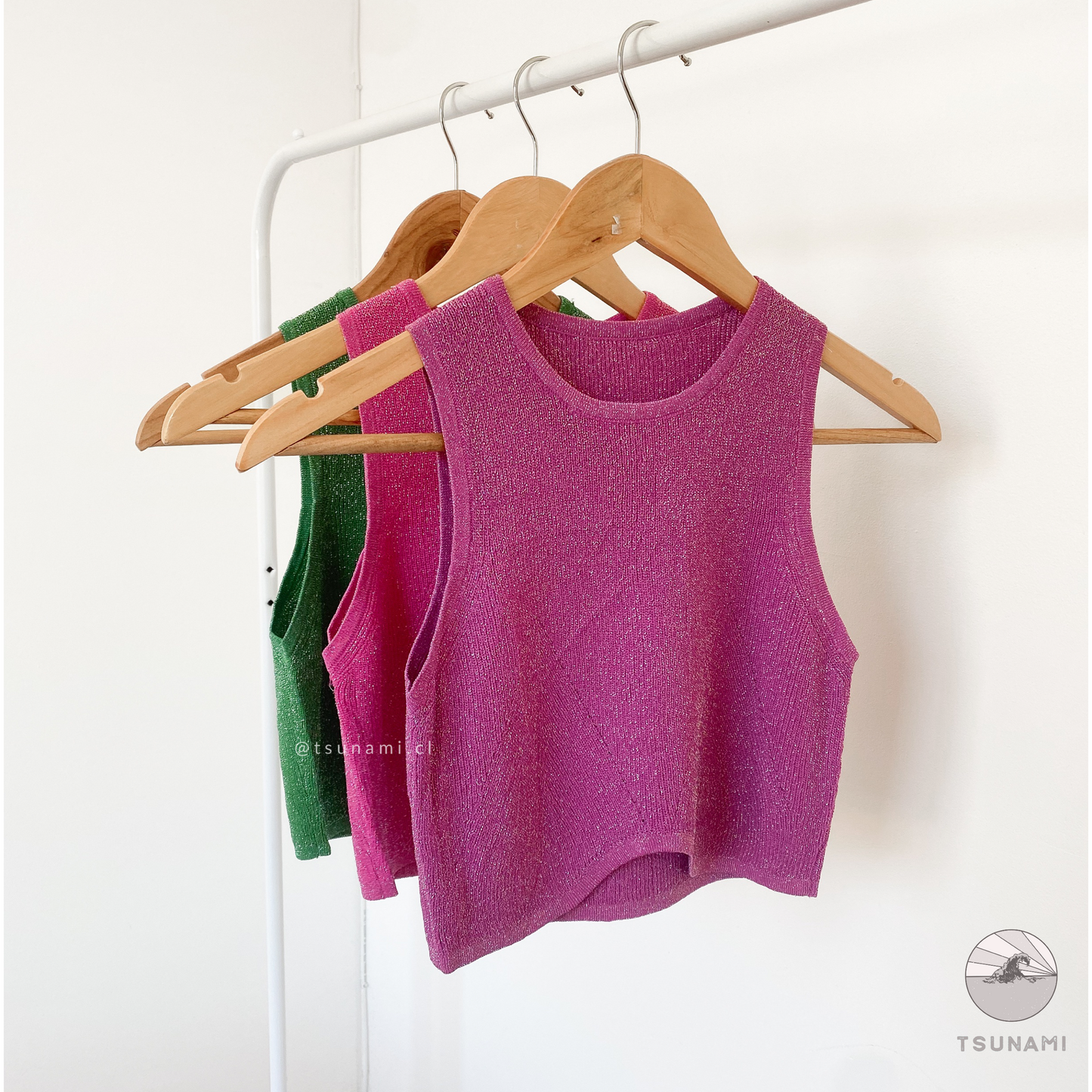Top halter brillos