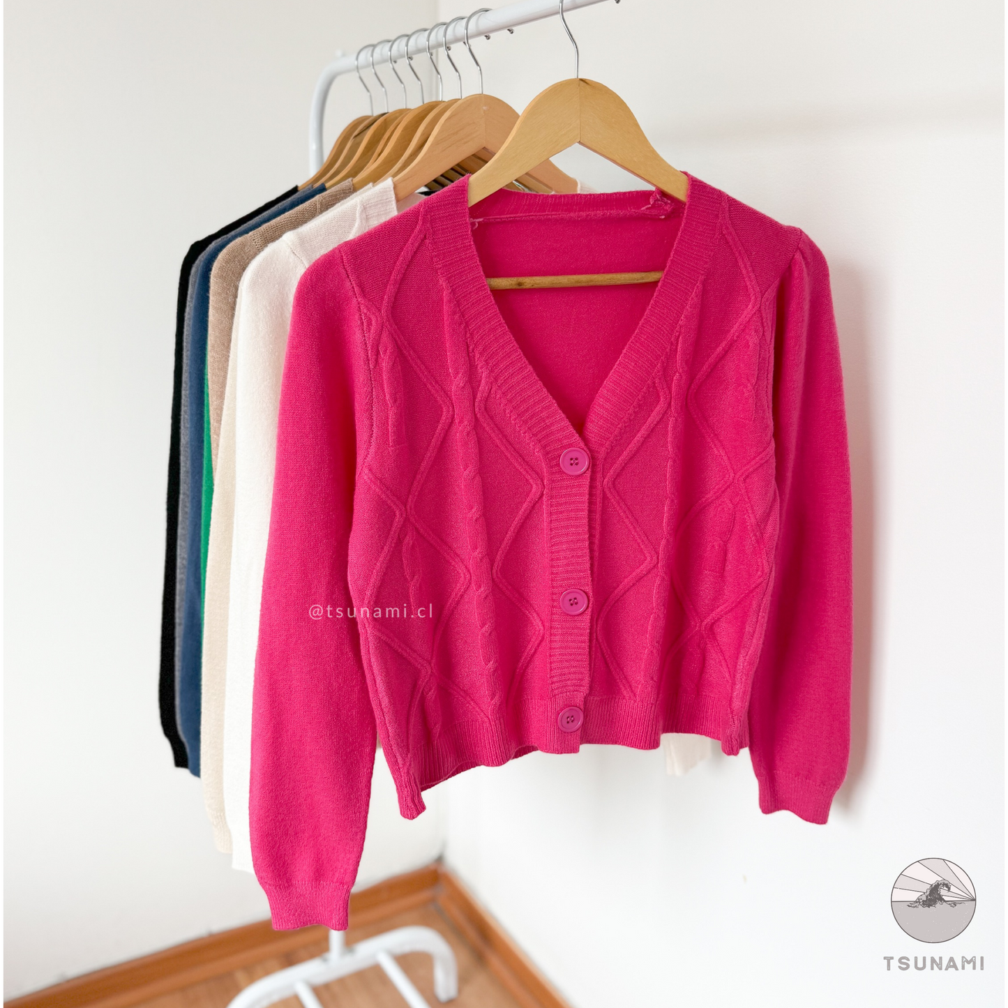 Cardigan rombos
