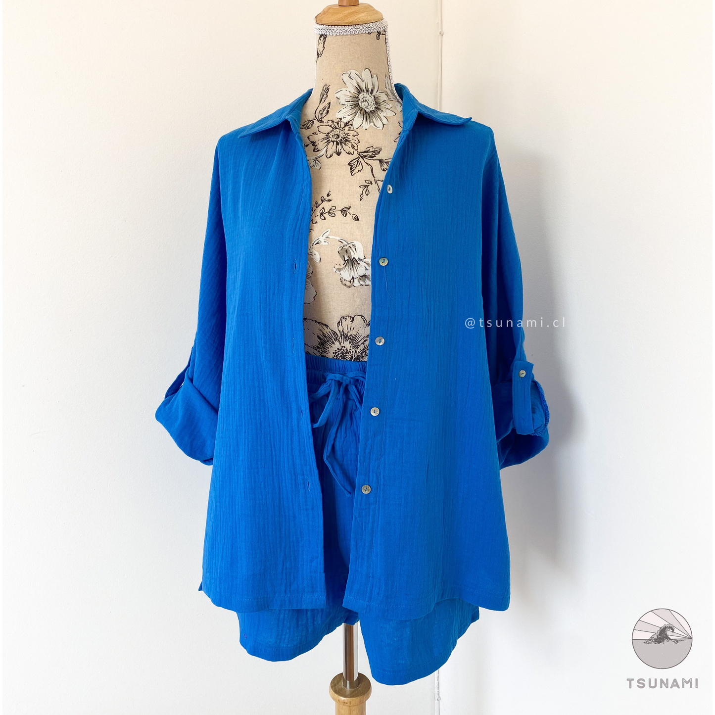 Conjunto camisa y short