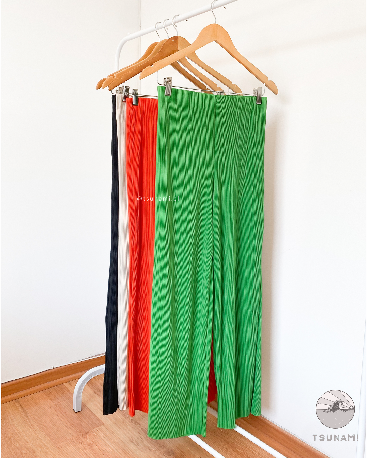 Pantalón plisado
