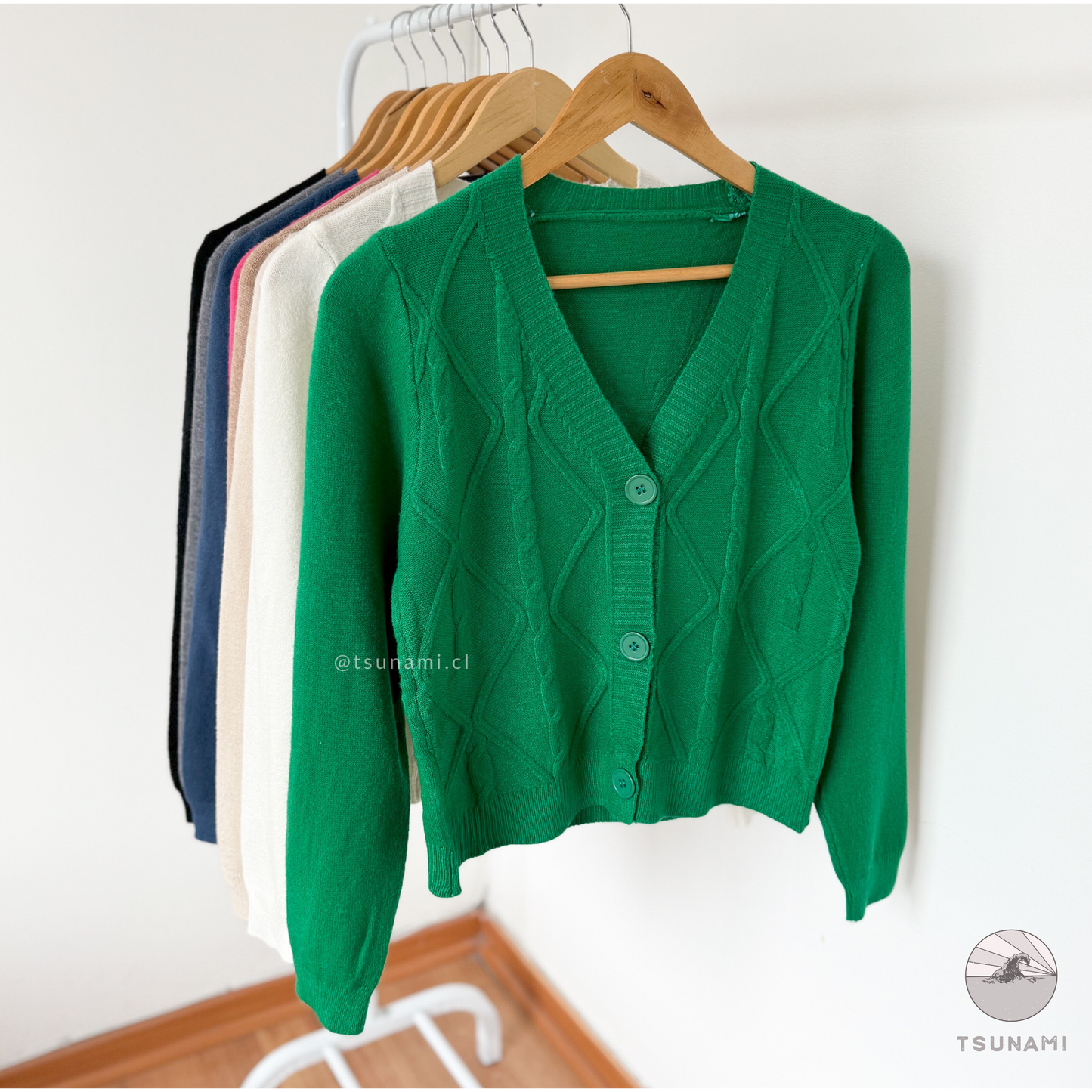 Cardigan rombos