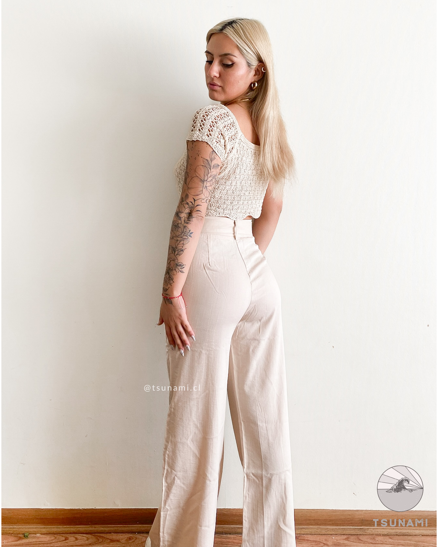 Pantalón de lino
