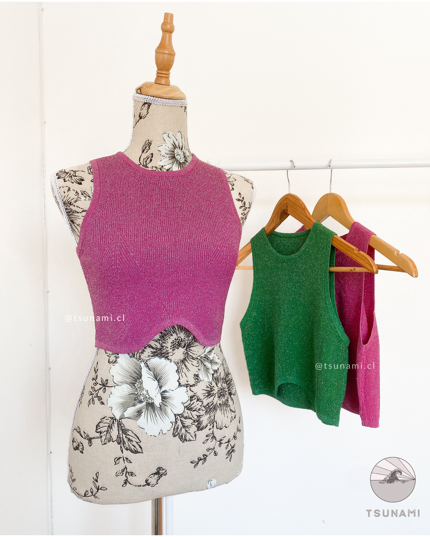 Top halter brillos