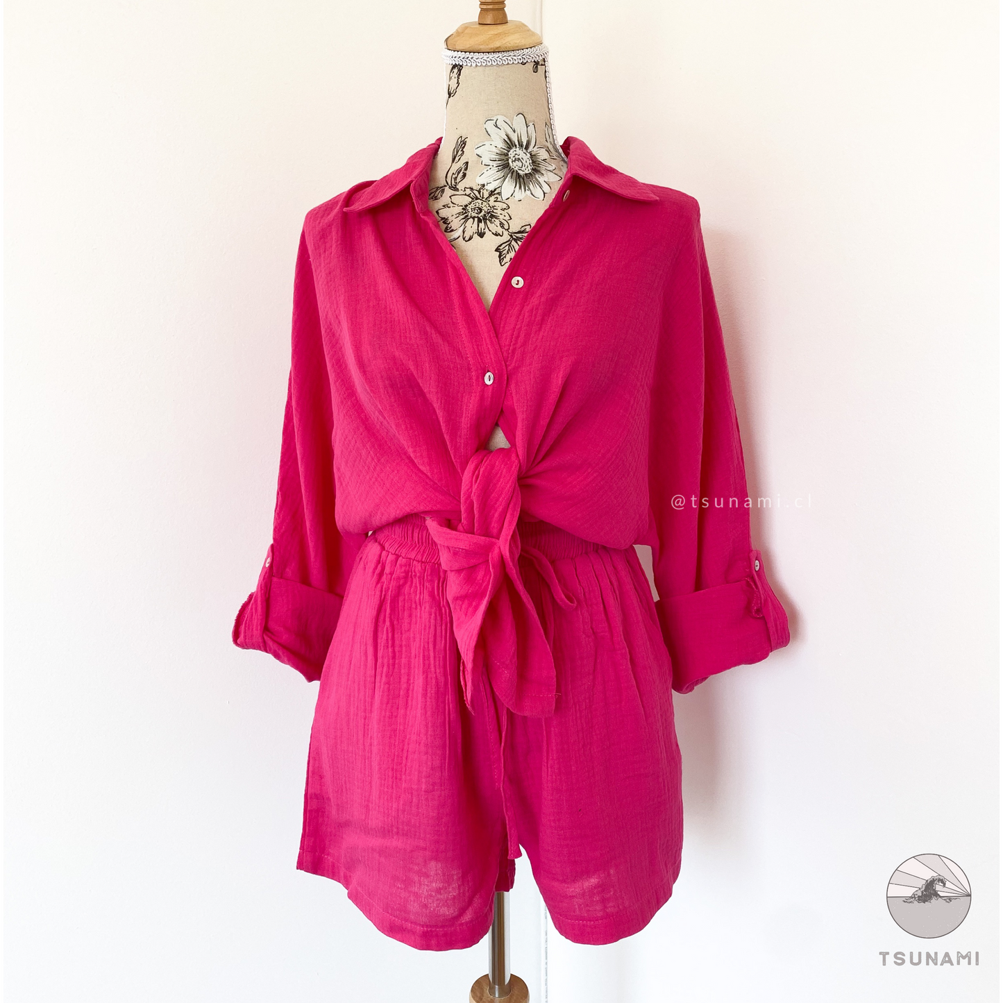 Conjunto camisa y short