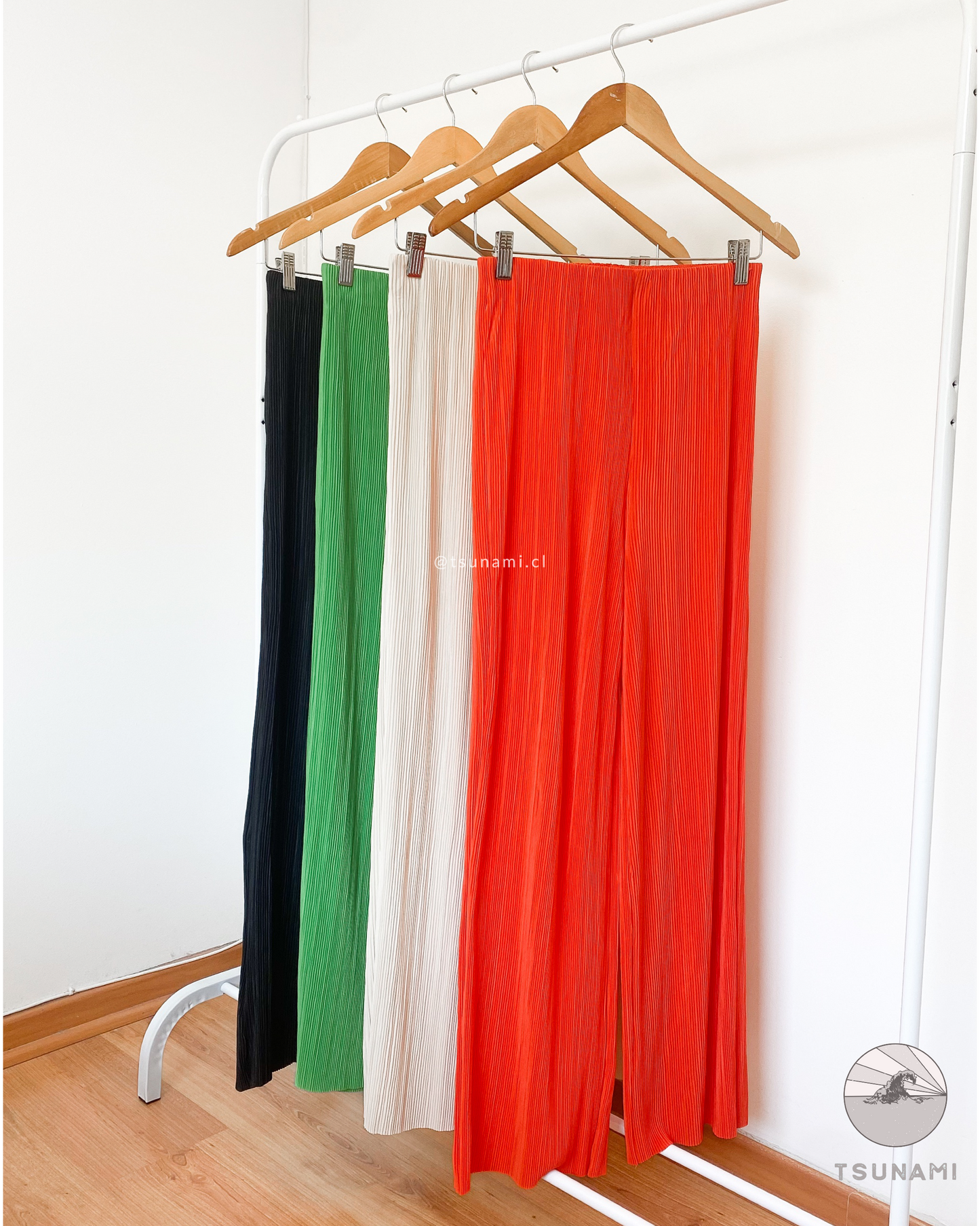 Pantalón plisado