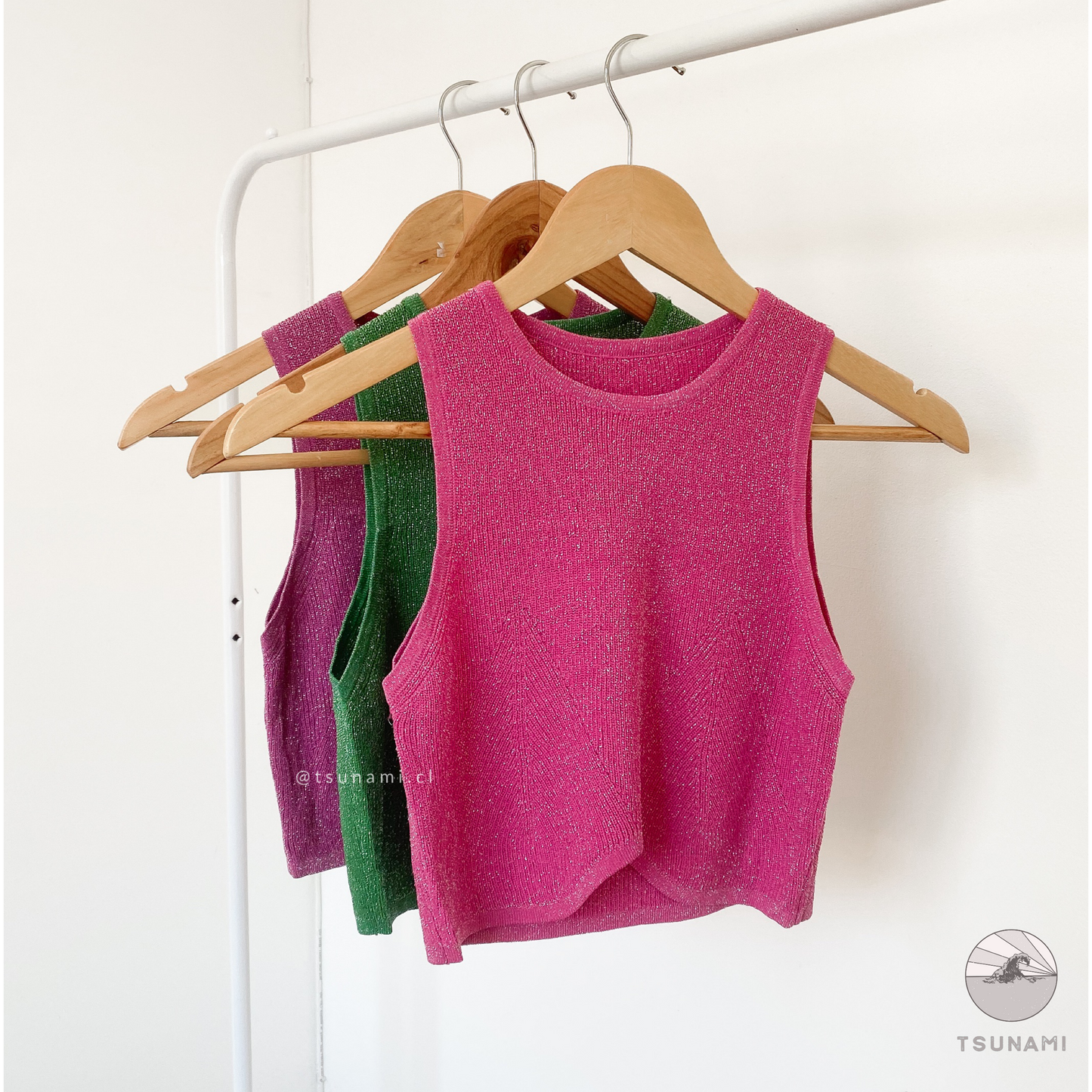 Top halter brillos