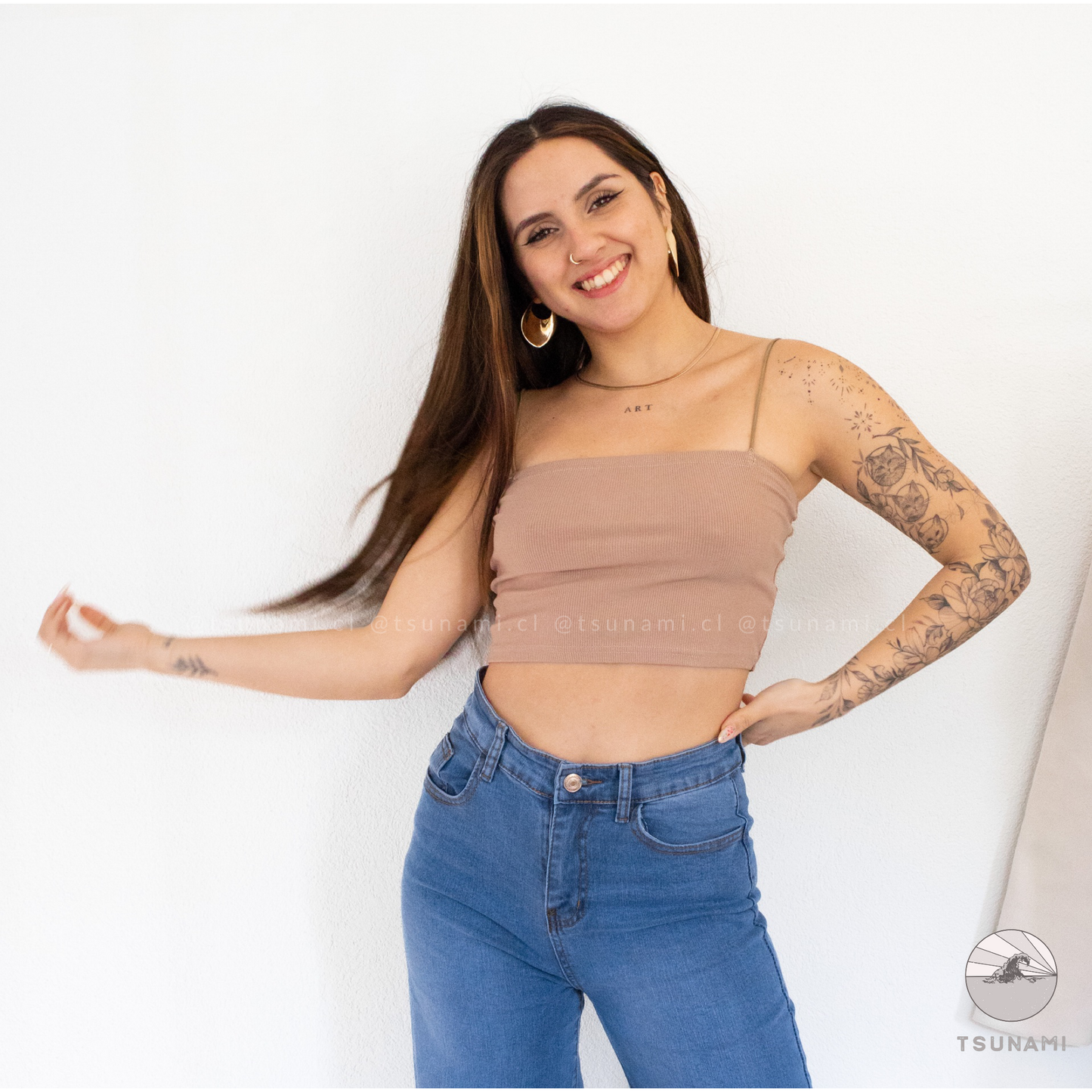 Crop top básico