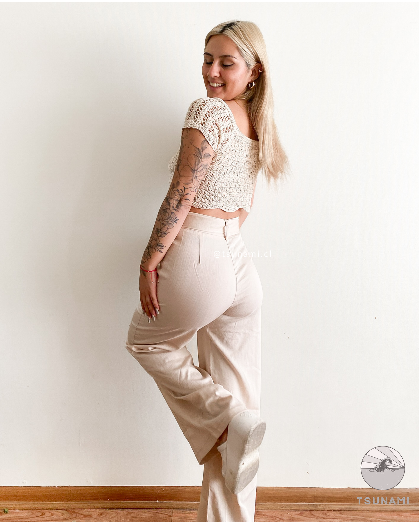 Pantalón de lino