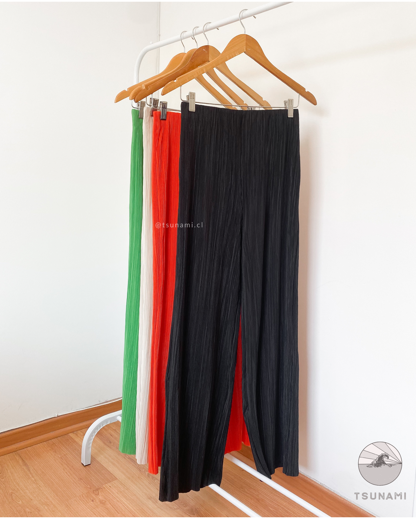 Pantalón plisado