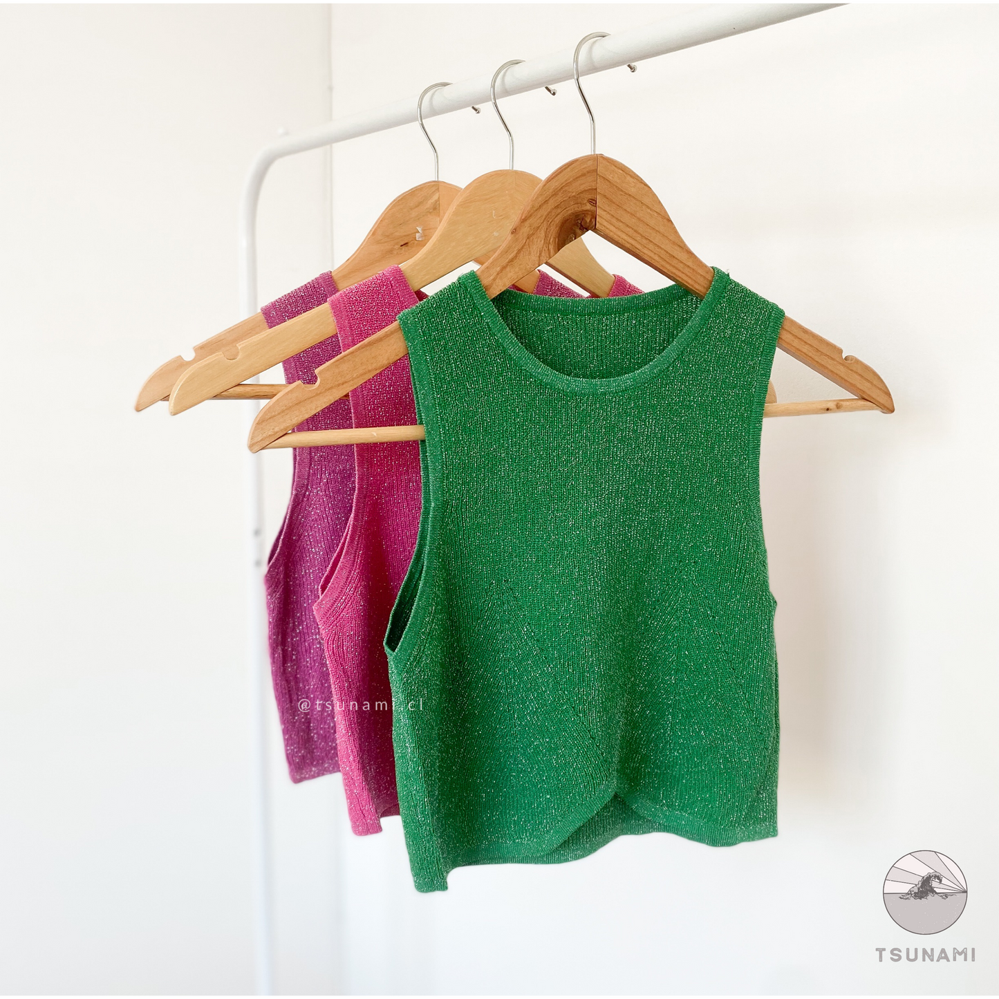 Top halter brillos