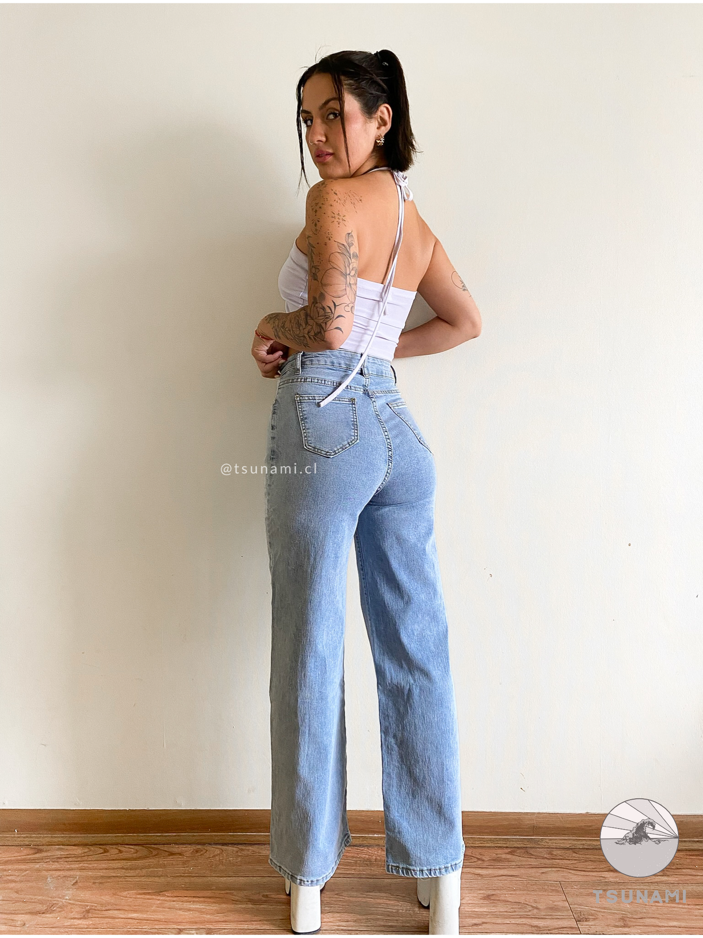 Jeans wide leg