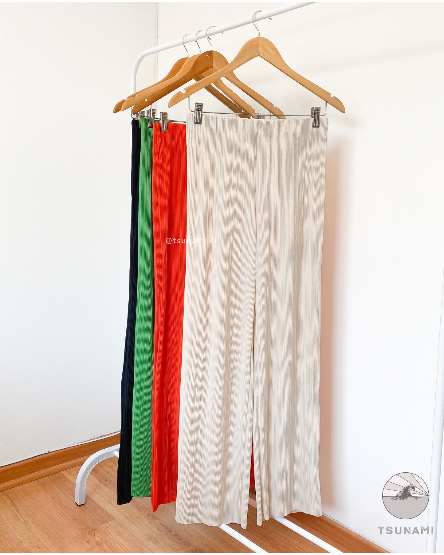 Pantalón plisado