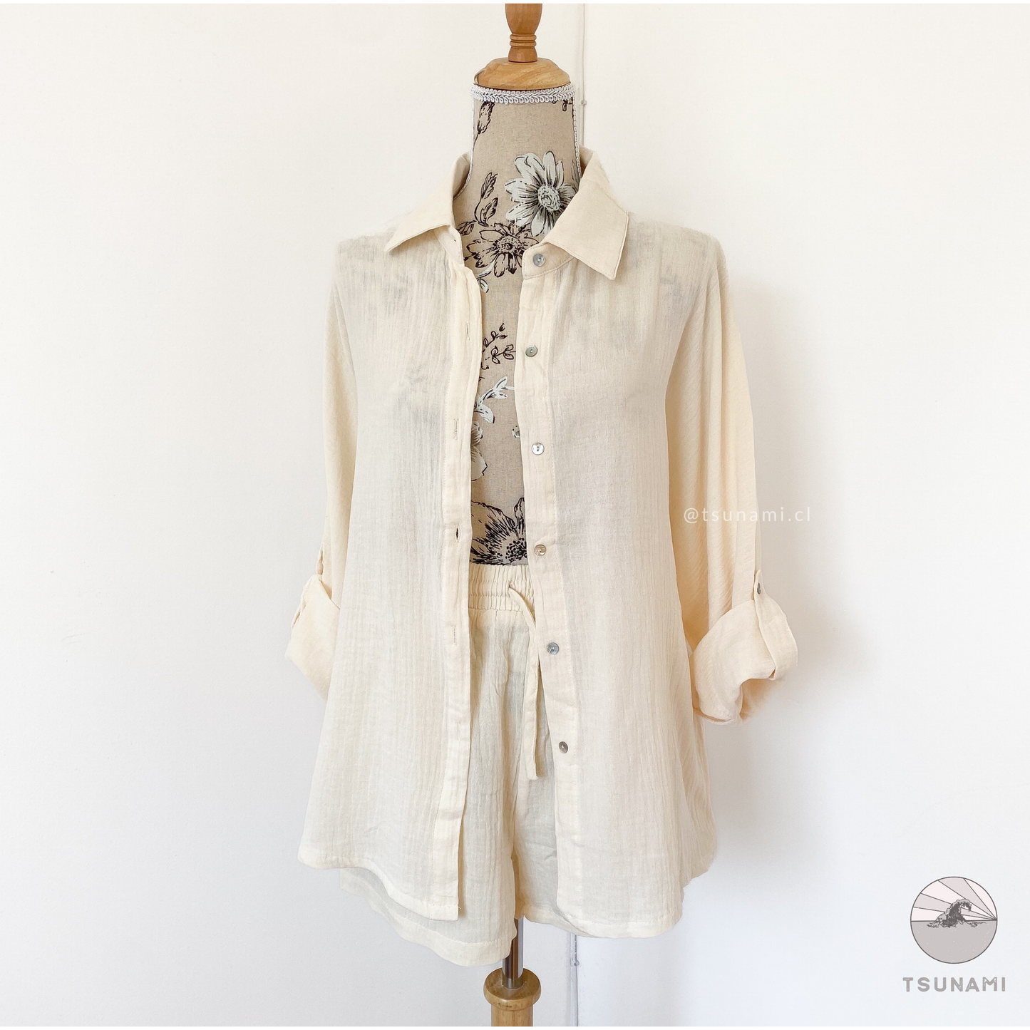 Conjunto camisa y short