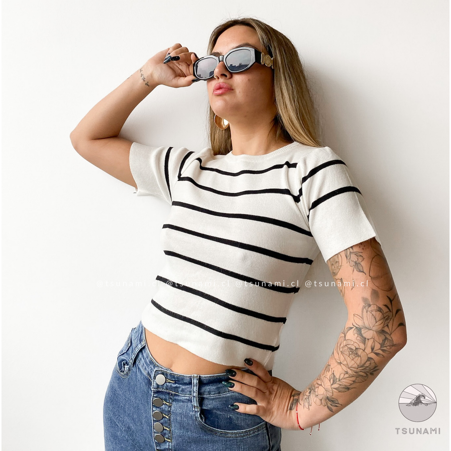 Polera rayada