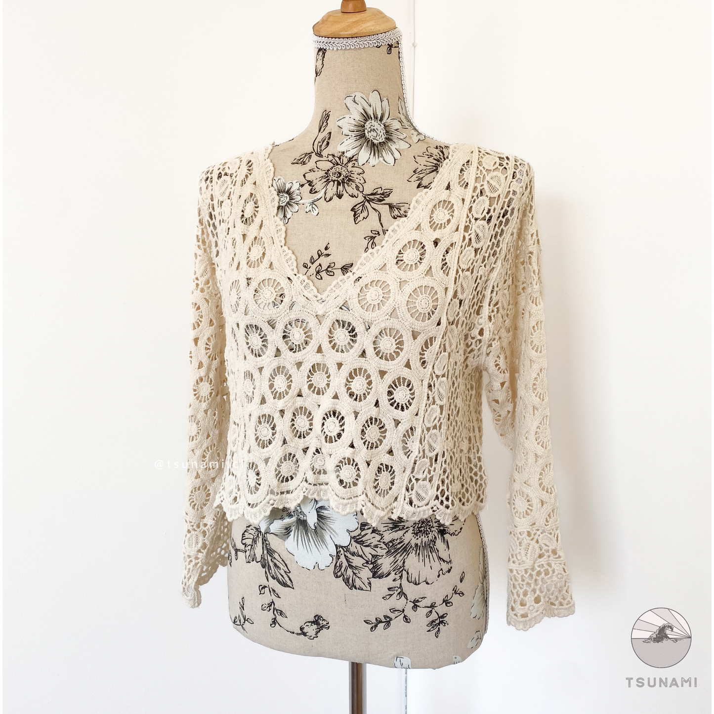 Top macramé