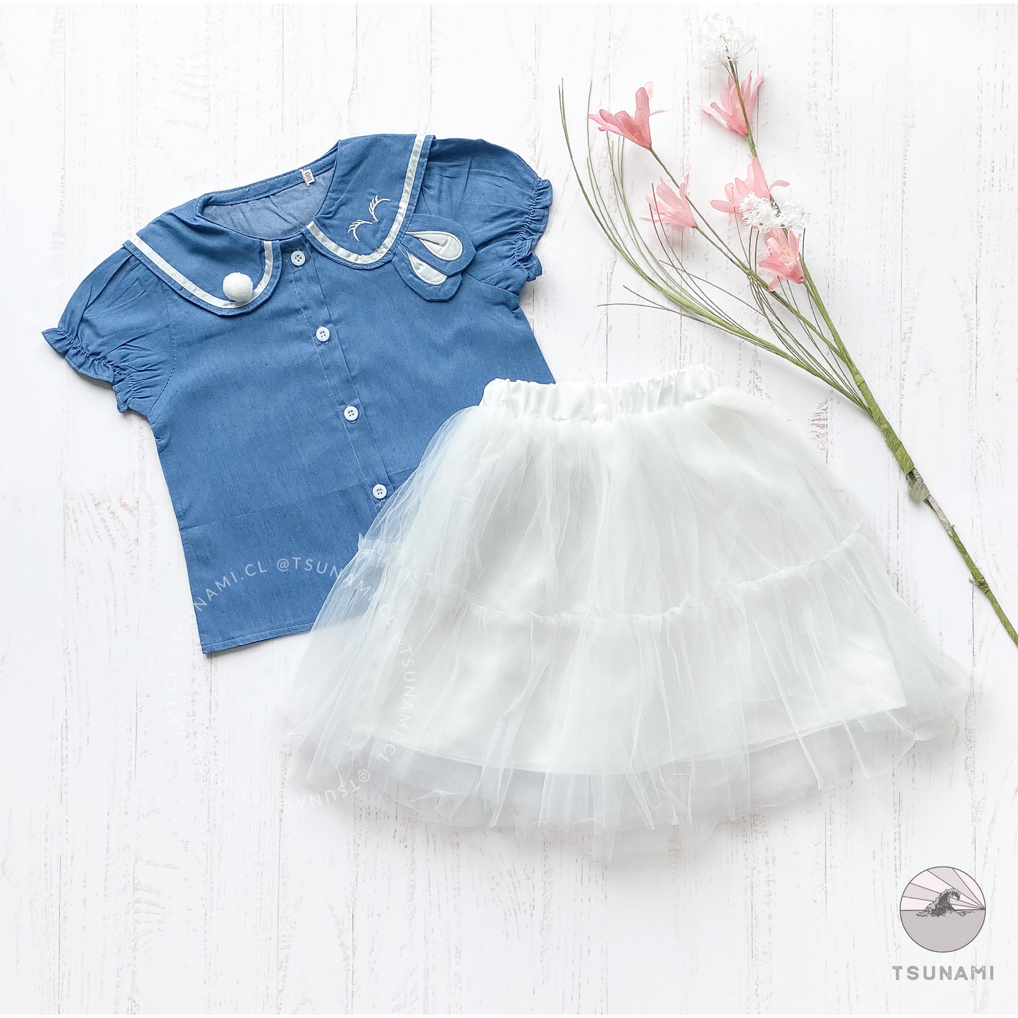 Conjunto blusa y tutú