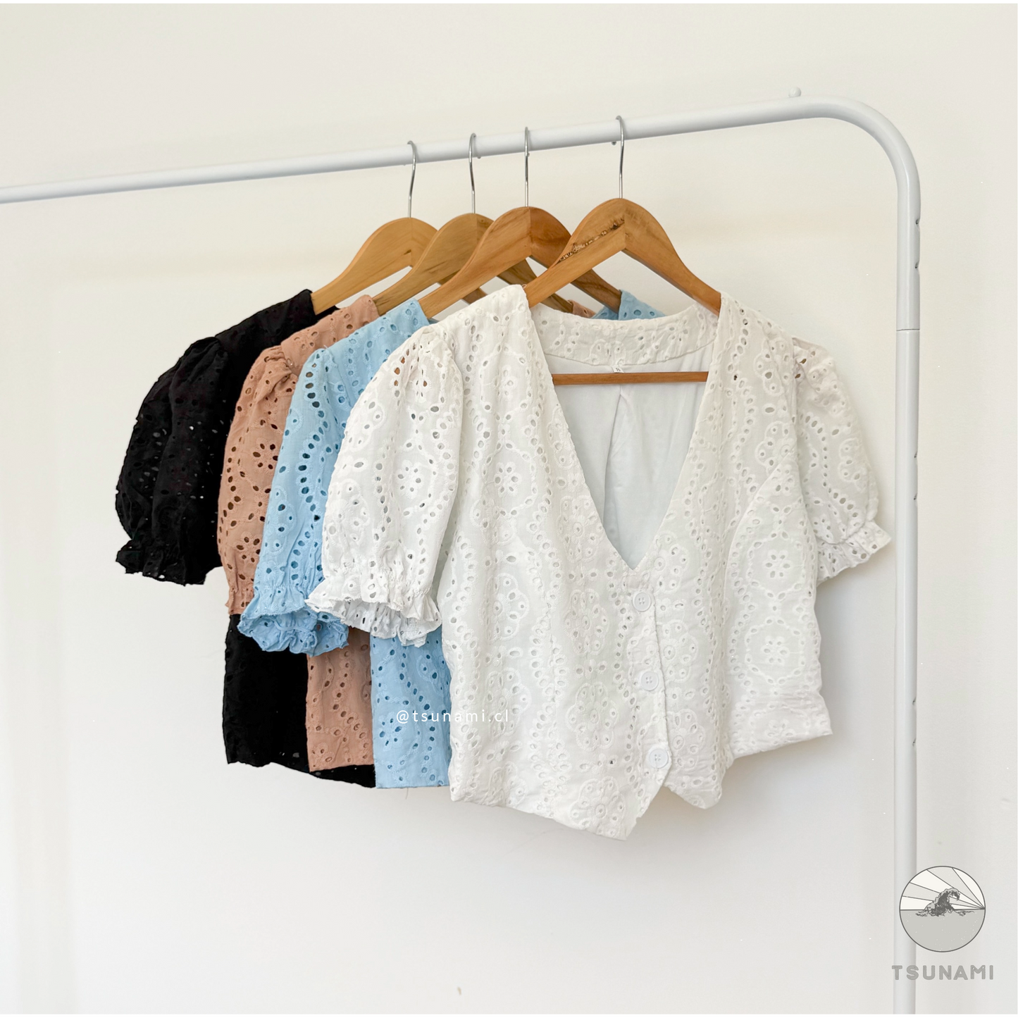 Blusa broderie