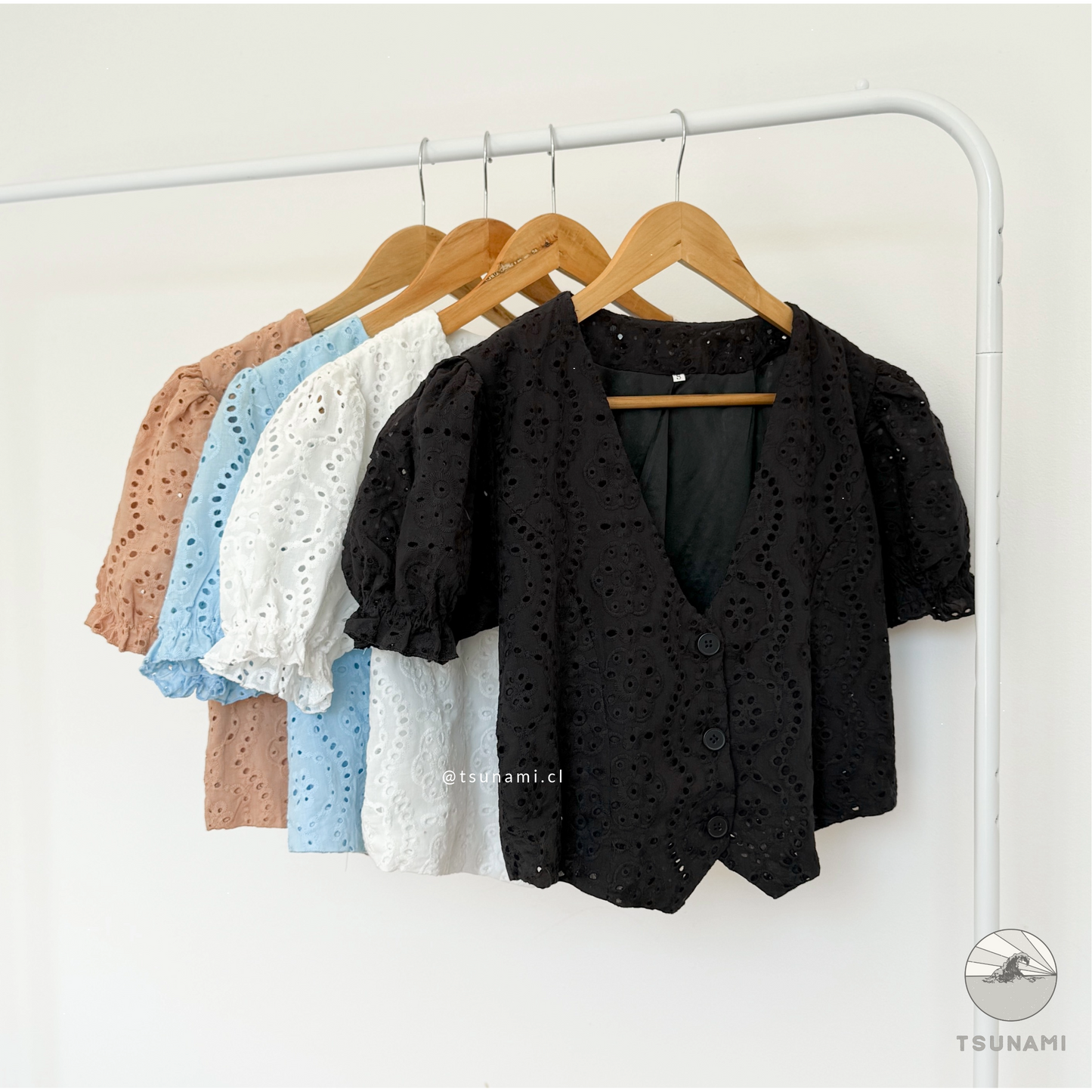 Blusa broderie