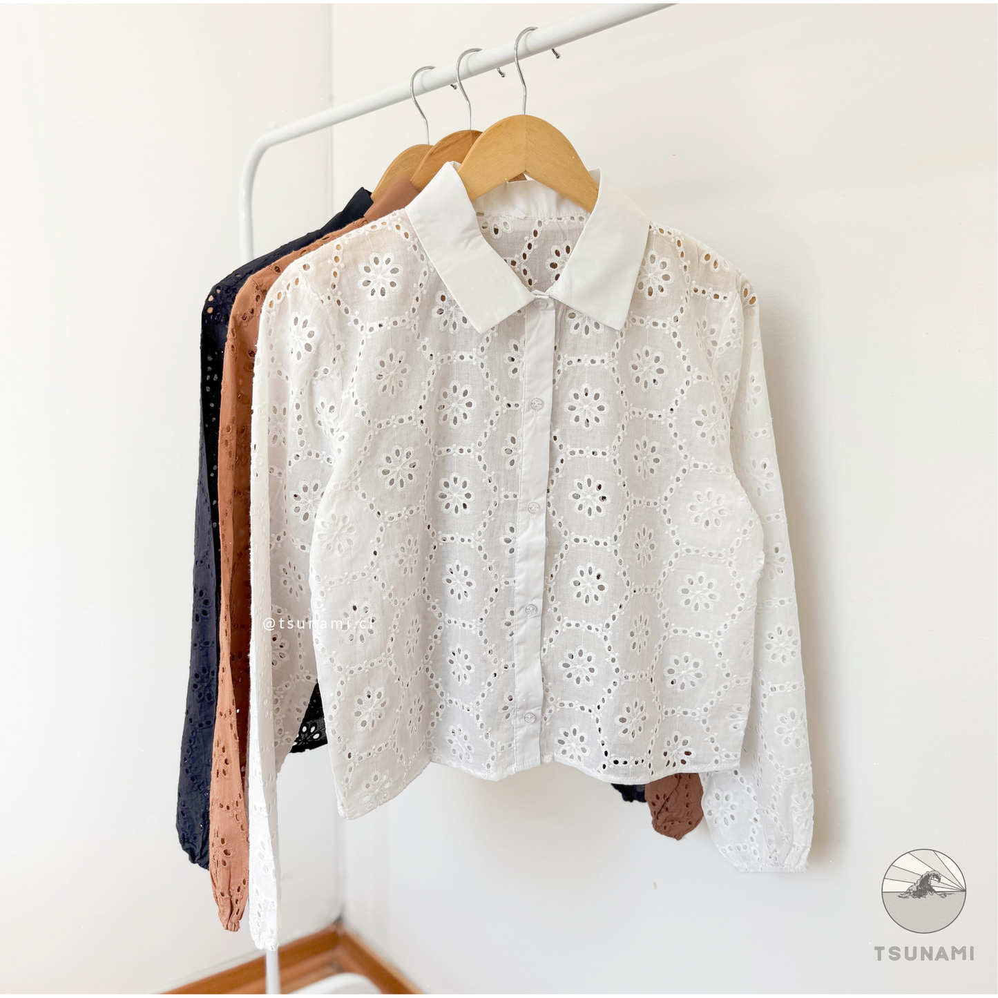 Blusa broderie