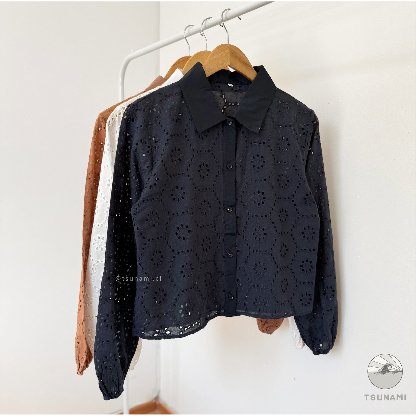 Blusa broderie
