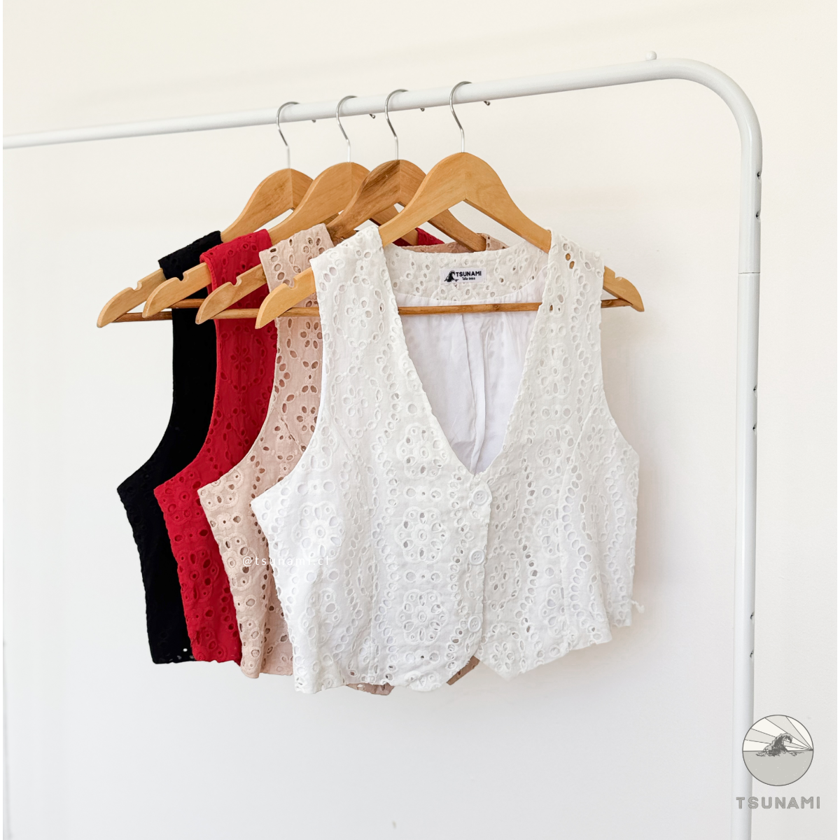 Vest broderie