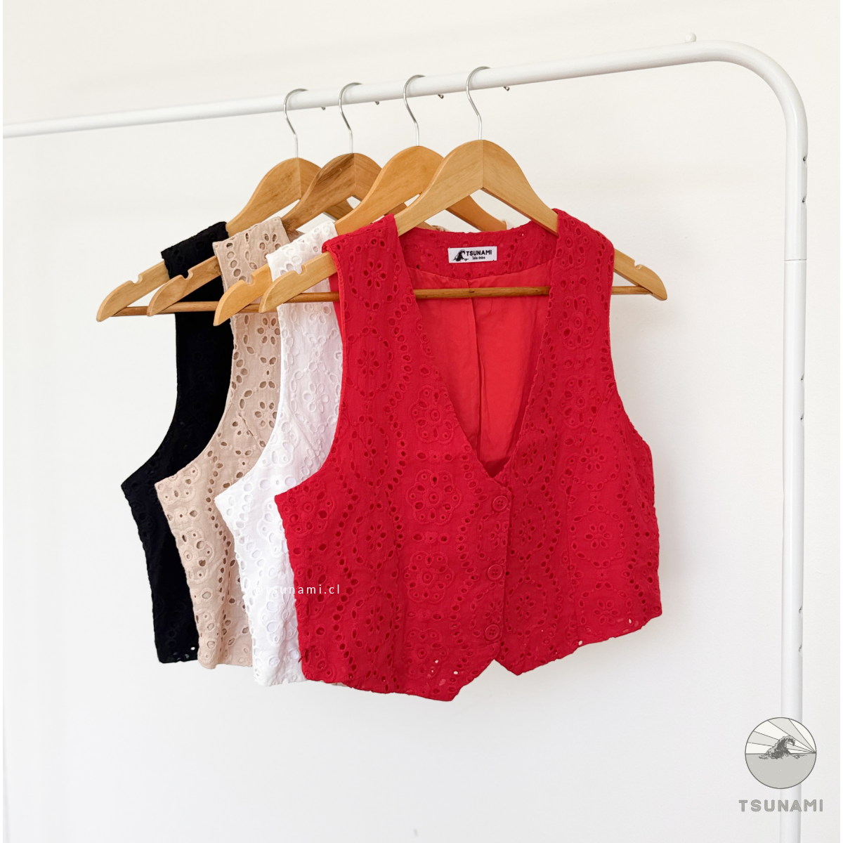 Vest broderie