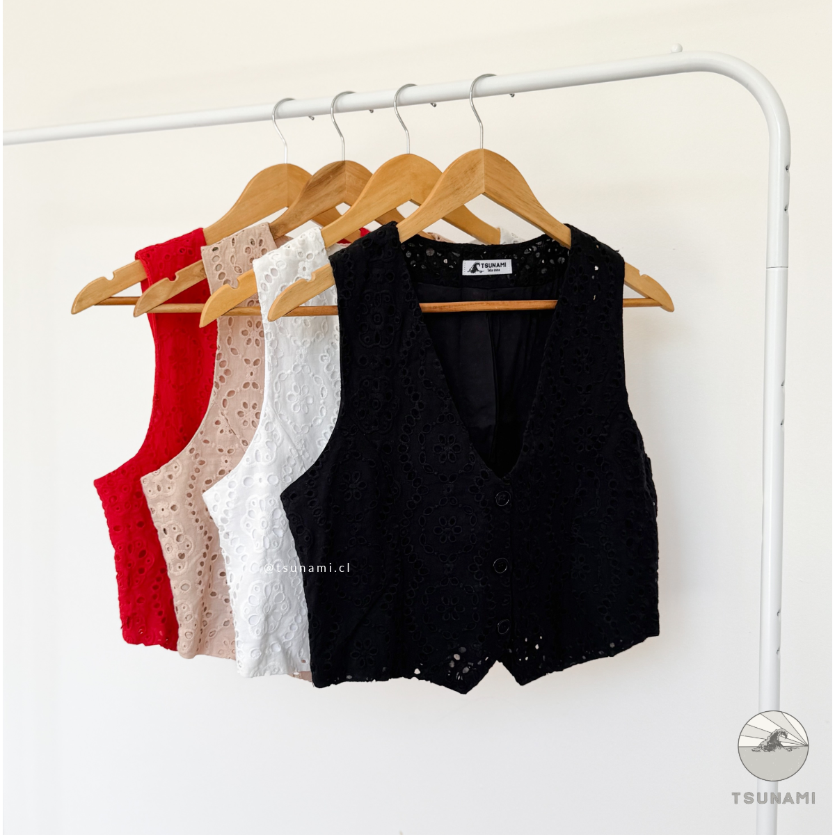 Vest broderie