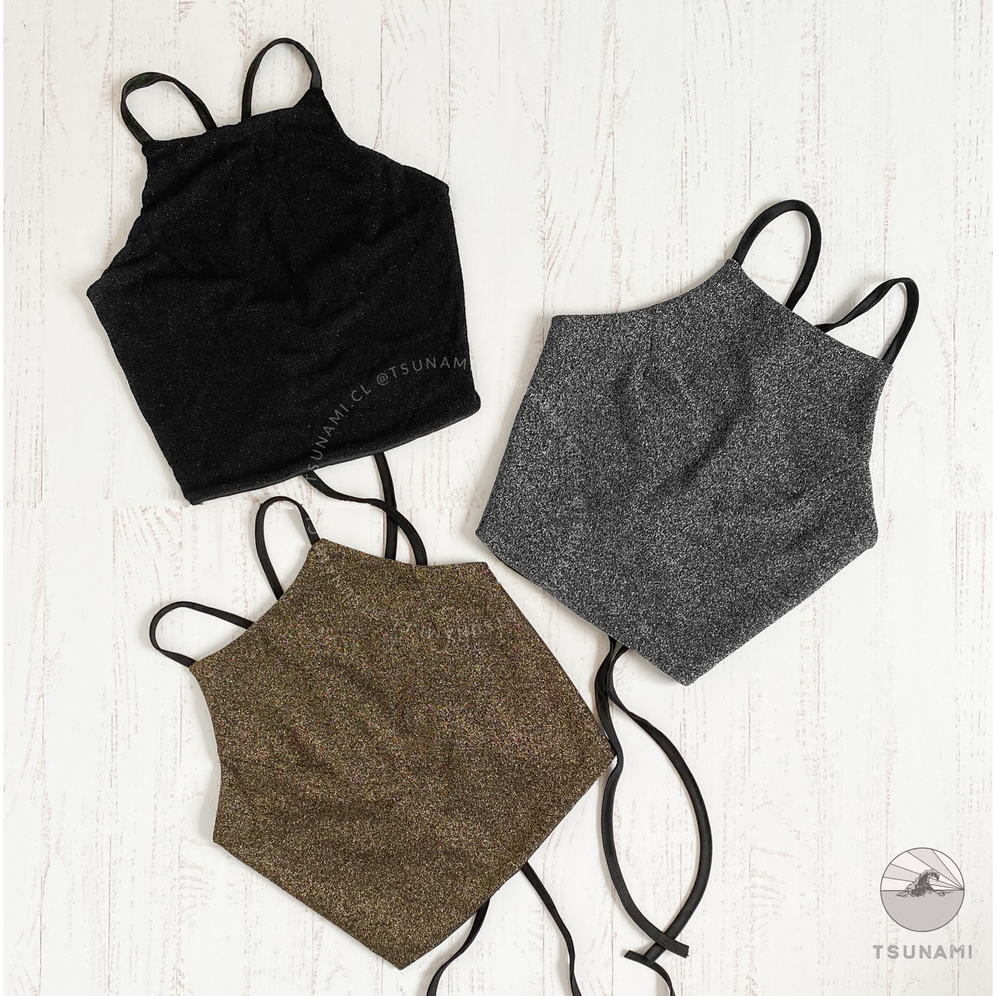 Top halter brillos