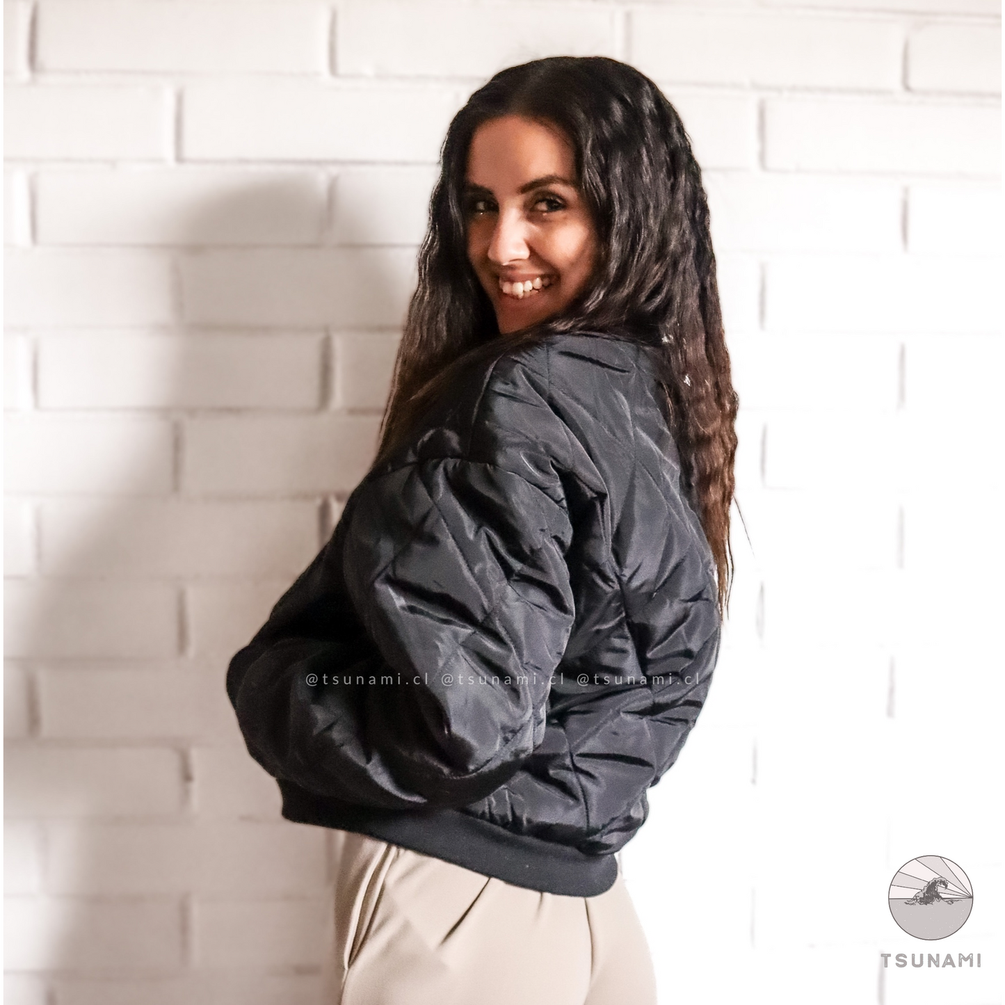 Chaqueta con rombos