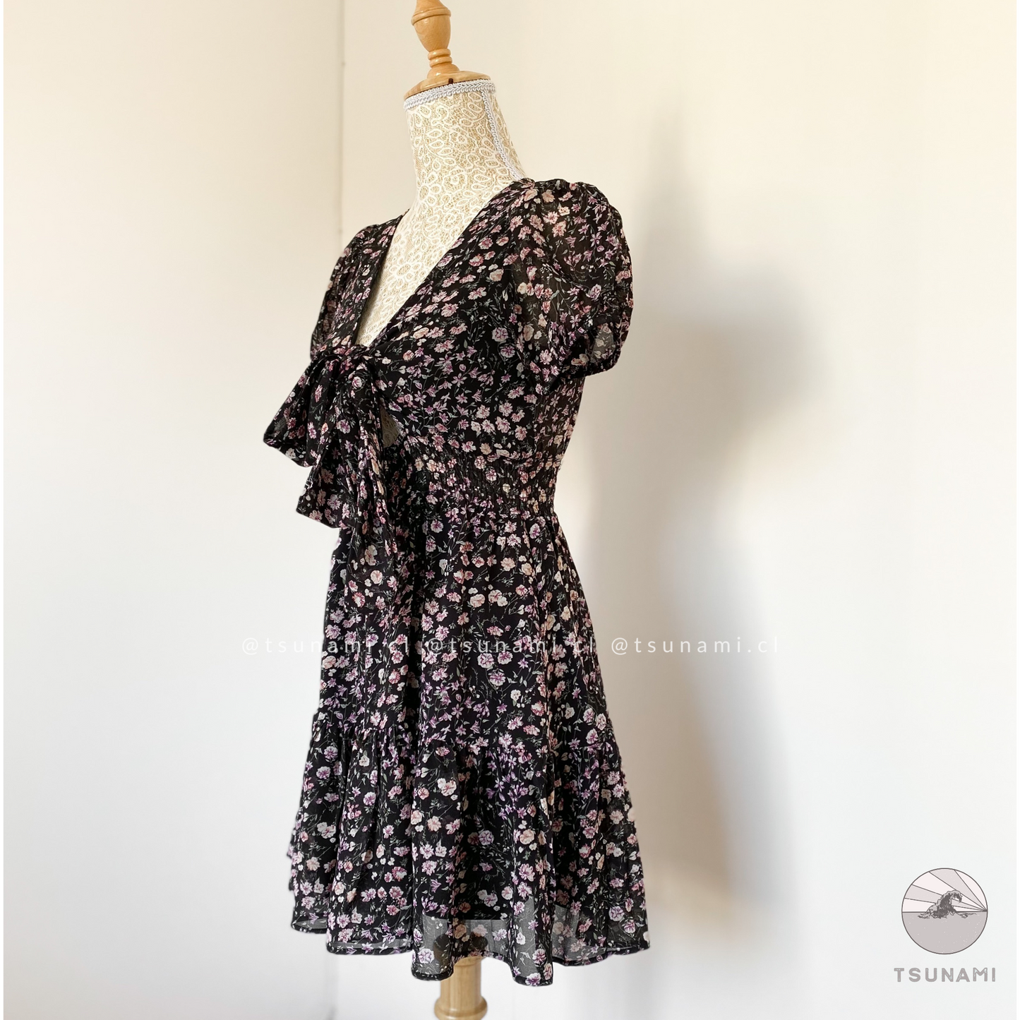 Vestido con nudo