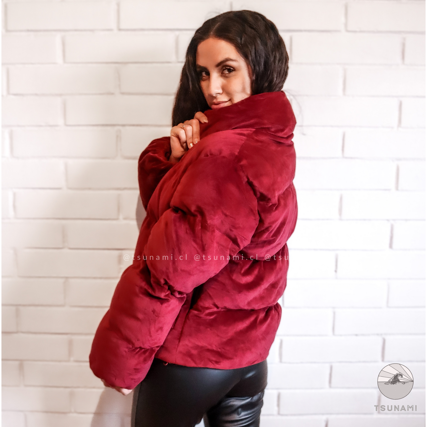 Puffer velvet