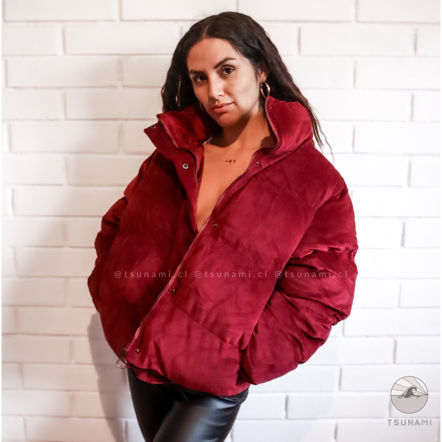 Puffer velvet