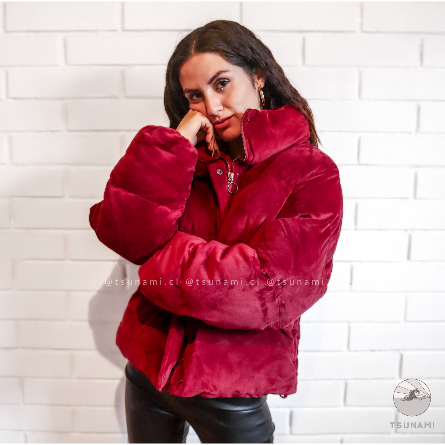 Puffer velvet