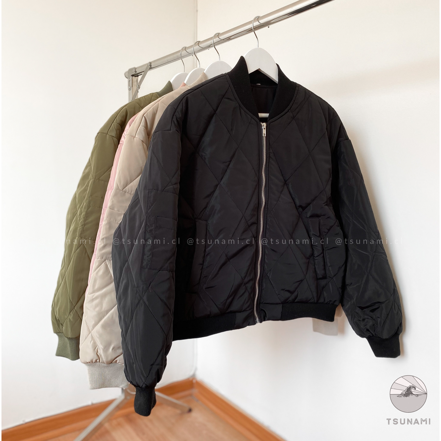 Chaqueta con rombos