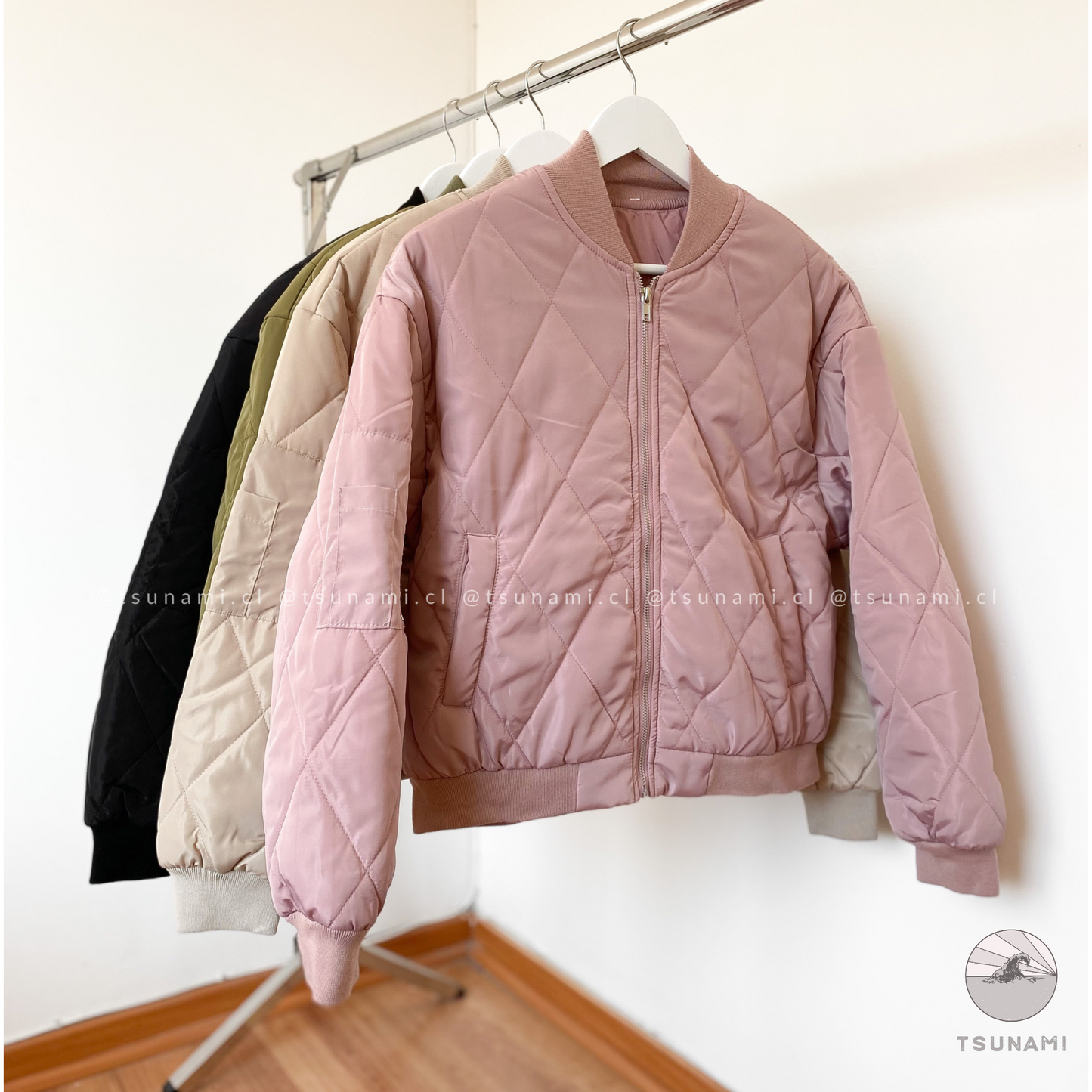 Chaqueta con rombos
