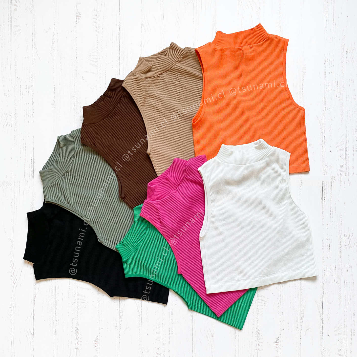 Top halter tortuga