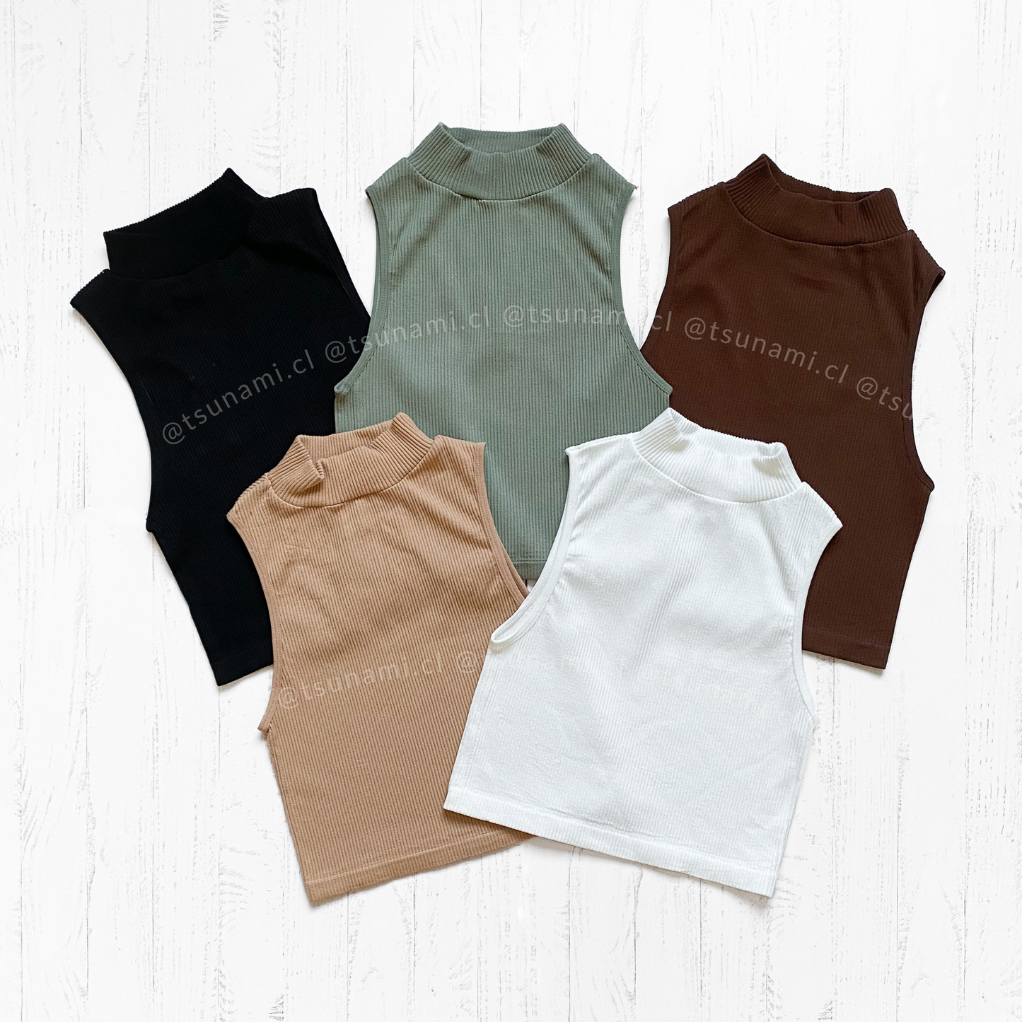 Top halter tortuga