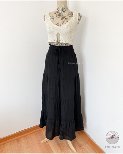 Maxi falda fluida