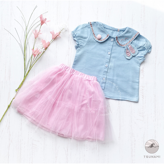 Conjunto blusa y tutú