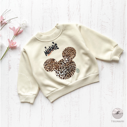Polerón con minnie animal print
