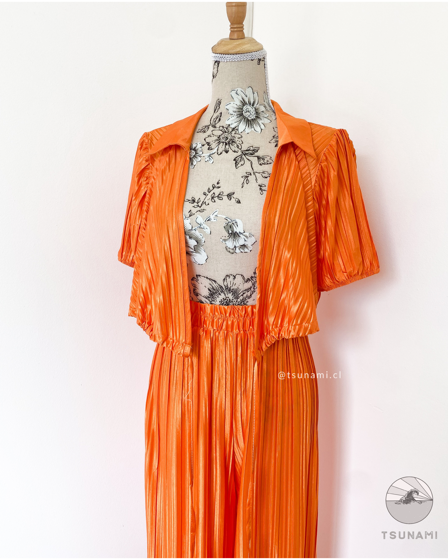 Conjunto plisado
