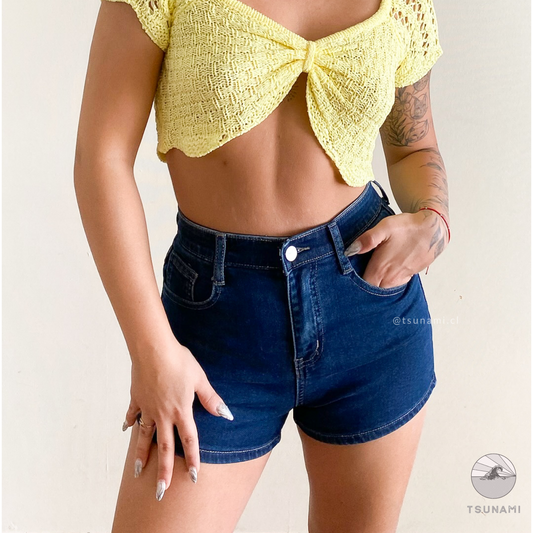 Short de mezclilla