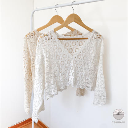 Top macramé
