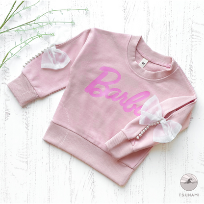 Polerón rosado barbie