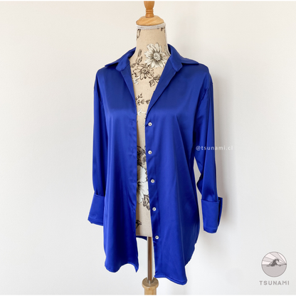 Camisa satinada