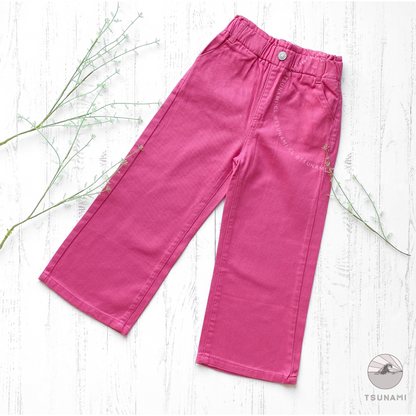 Pantalón wide leg colores